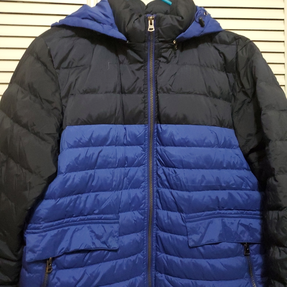 T Down Theory By Uniclo Color Block Winter Puffer… - image 3